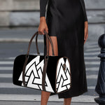 Viking Valknut Symbol Print Duffle Bag