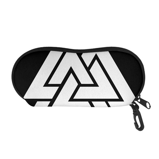 Viking Valknut Symbol Print Glasses Case
