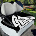 Viking Valknut Symbol Print Golf Cart Seat Cover