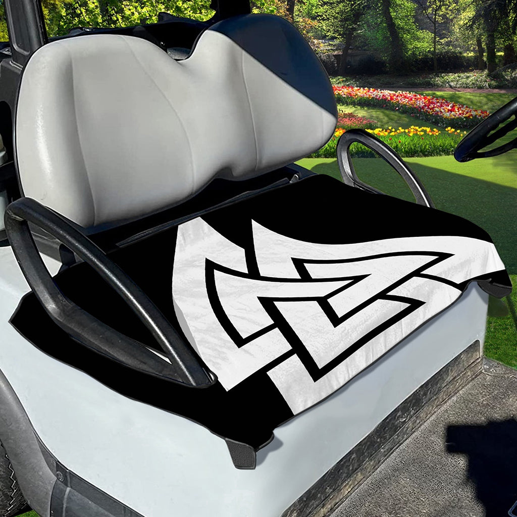 Viking Valknut Symbol Print Golf Cart Seat Cover