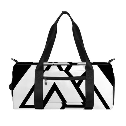 Viking Valknut Symbol Print Gym Bag