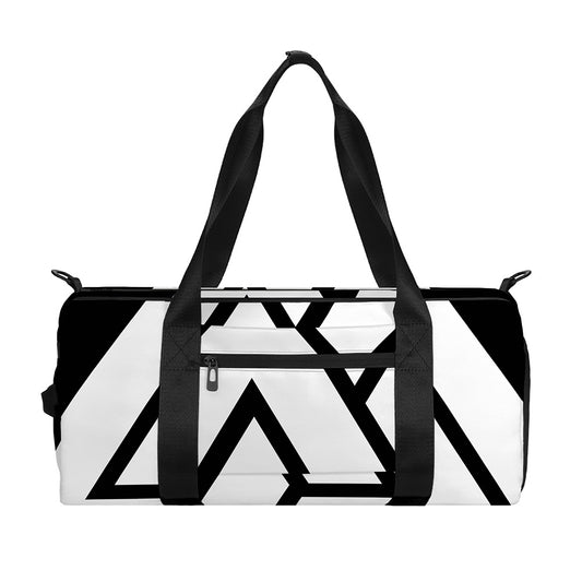 Viking Valknut Symbol Print Gym Bag
