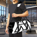 Viking Valknut Symbol Print Gym Bag