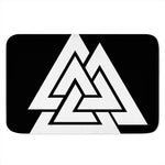 Viking Valknut Symbol Print Indoor Door Mat
