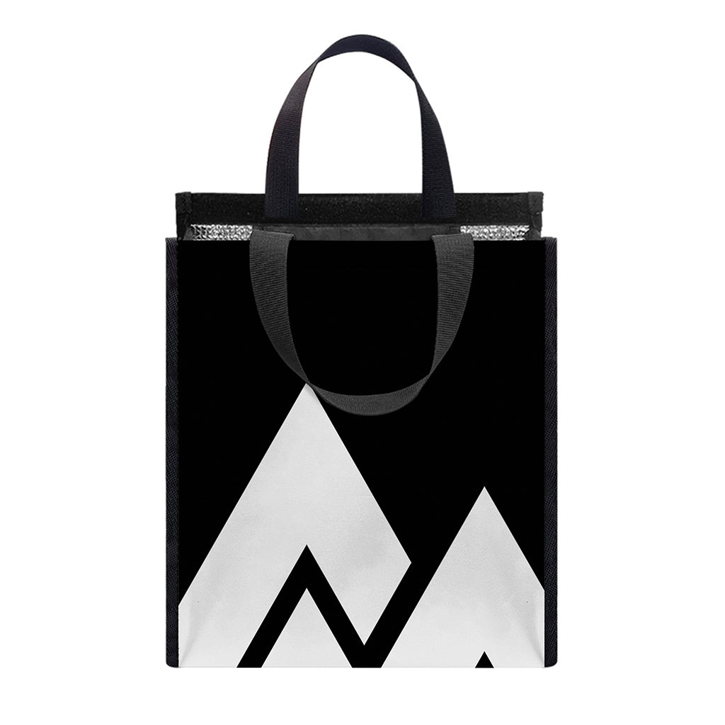 Viking Valknut Symbol Print Insulated Lunch Tote