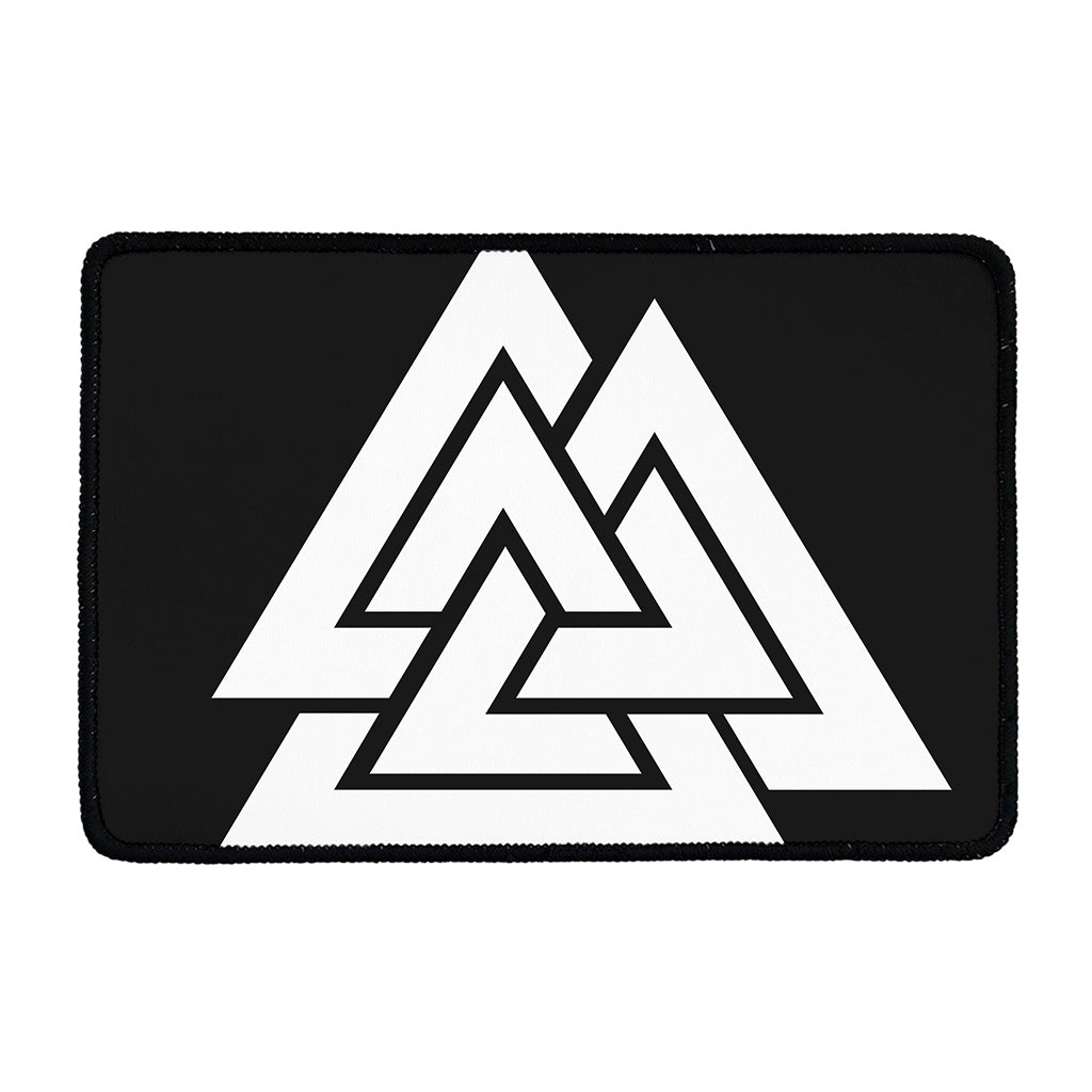 Viking Valknut Symbol Print Kitchen Mat