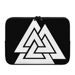 Viking Valknut Symbol Print Laptop Sleeve