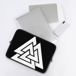 Viking Valknut Symbol Print Laptop Sleeve