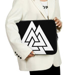 Viking Valknut Symbol Print Laptop Sleeve