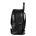 Viking Valknut Symbol Print Leather Backpack