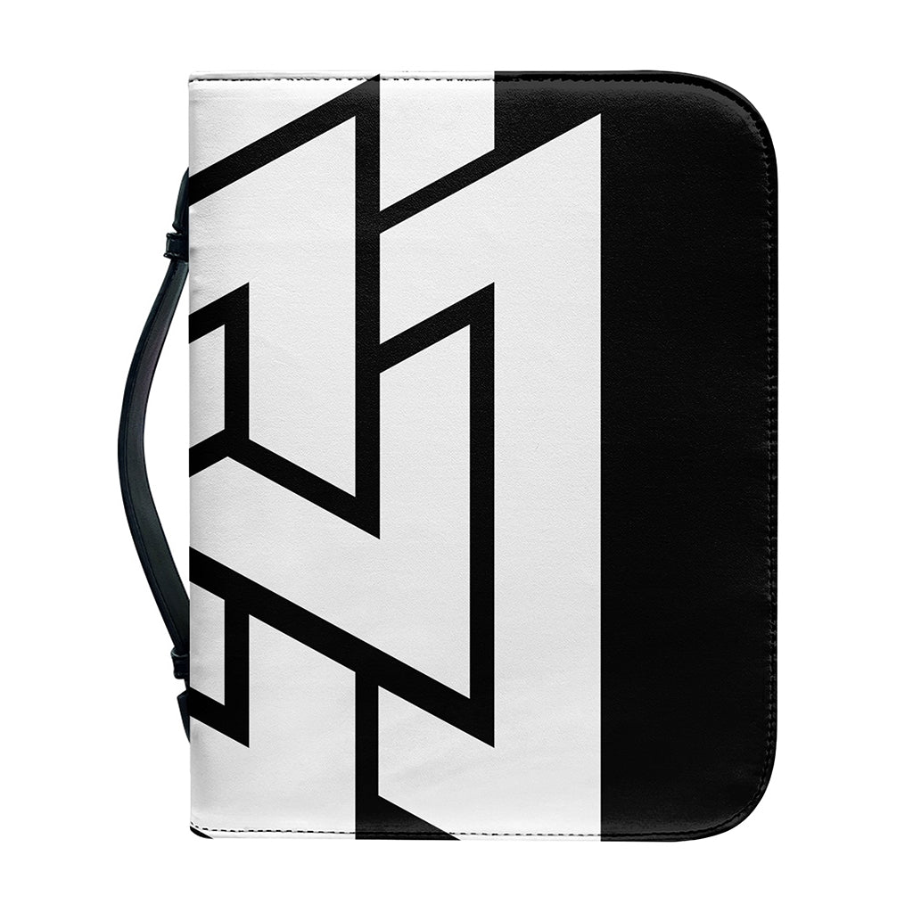 Viking Valknut Symbol Print Leather Bible Cover