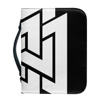 Viking Valknut Symbol Print Leather Bible Cover