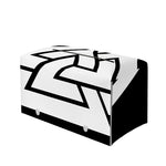 Viking Valknut Symbol Print Leather Tissue Box Cover
