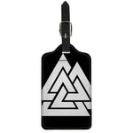 Viking Valknut Symbol Print Luggage Tag