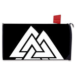Viking Valknut Symbol Print Mailbox Cover