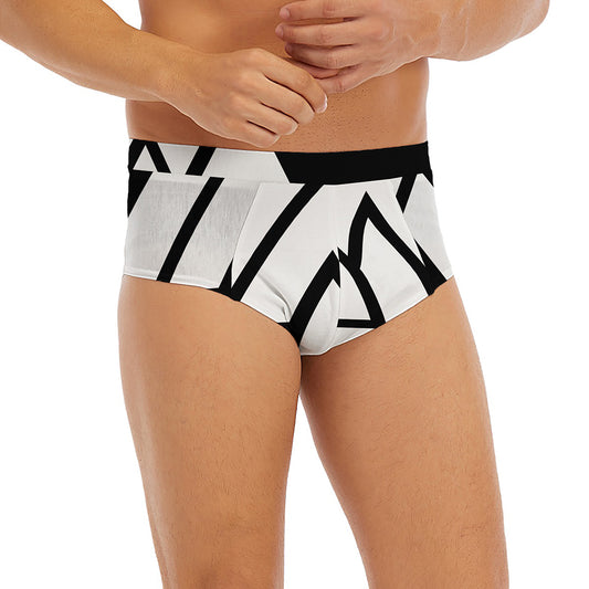 Viking Valknut Symbol Print Men's Briefs