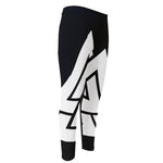 Viking Valknut Symbol Print Men's Compression Pants