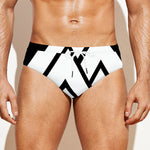 Viking Valknut Symbol Print Men's Swim Briefs