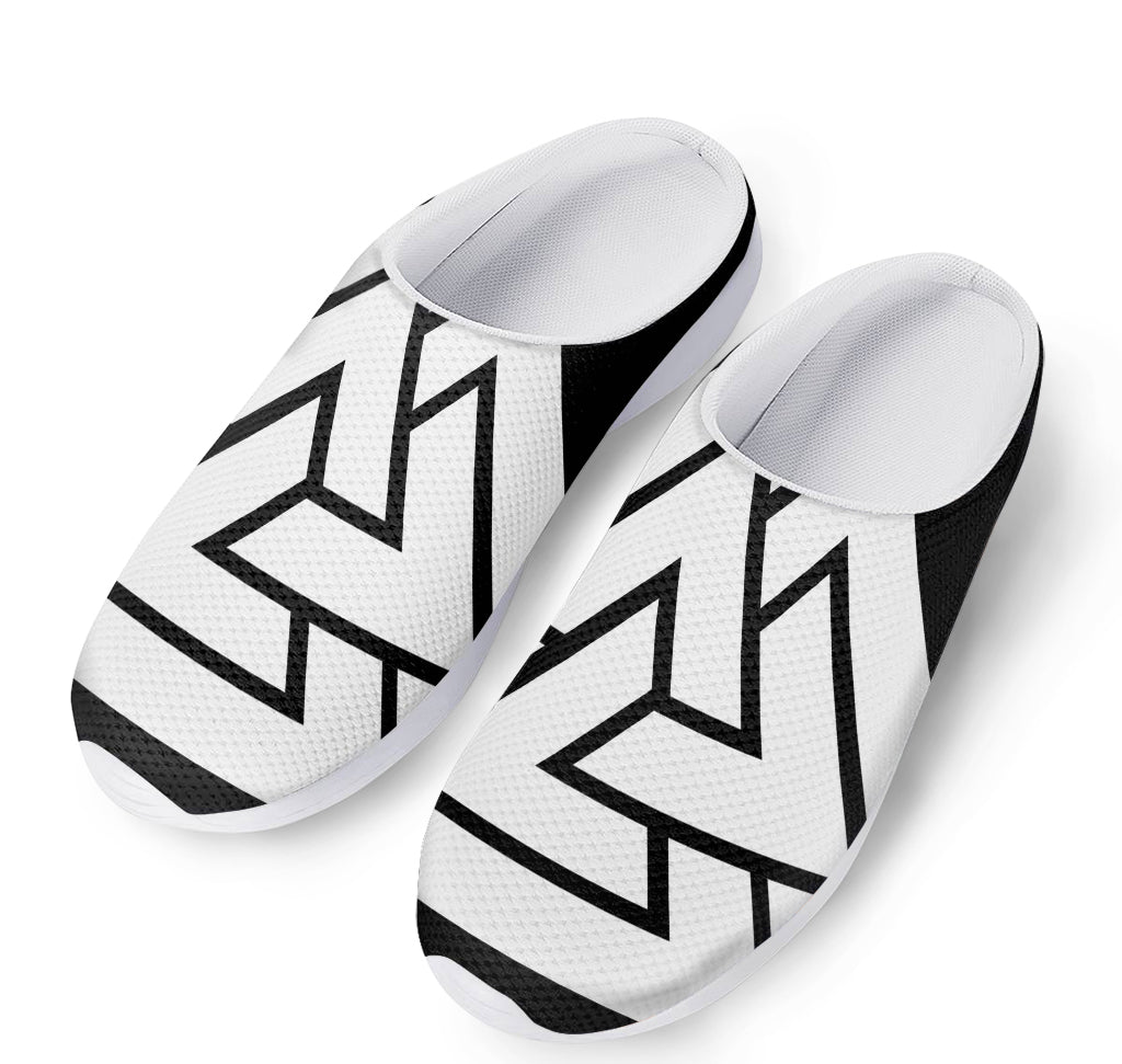 Viking Valknut Symbol Print Mesh Casual Shoes
