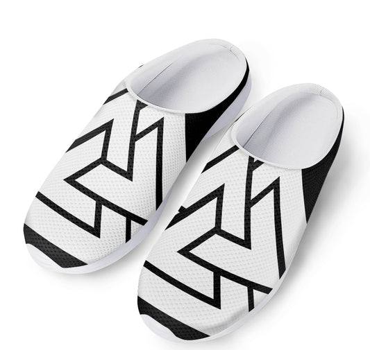 Viking Valknut Symbol Print Mesh Casual Shoes