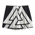 Viking Valknut Symbol Print Mesh Shorts