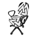 Viking Valknut Symbol Print Office Chair Cover
