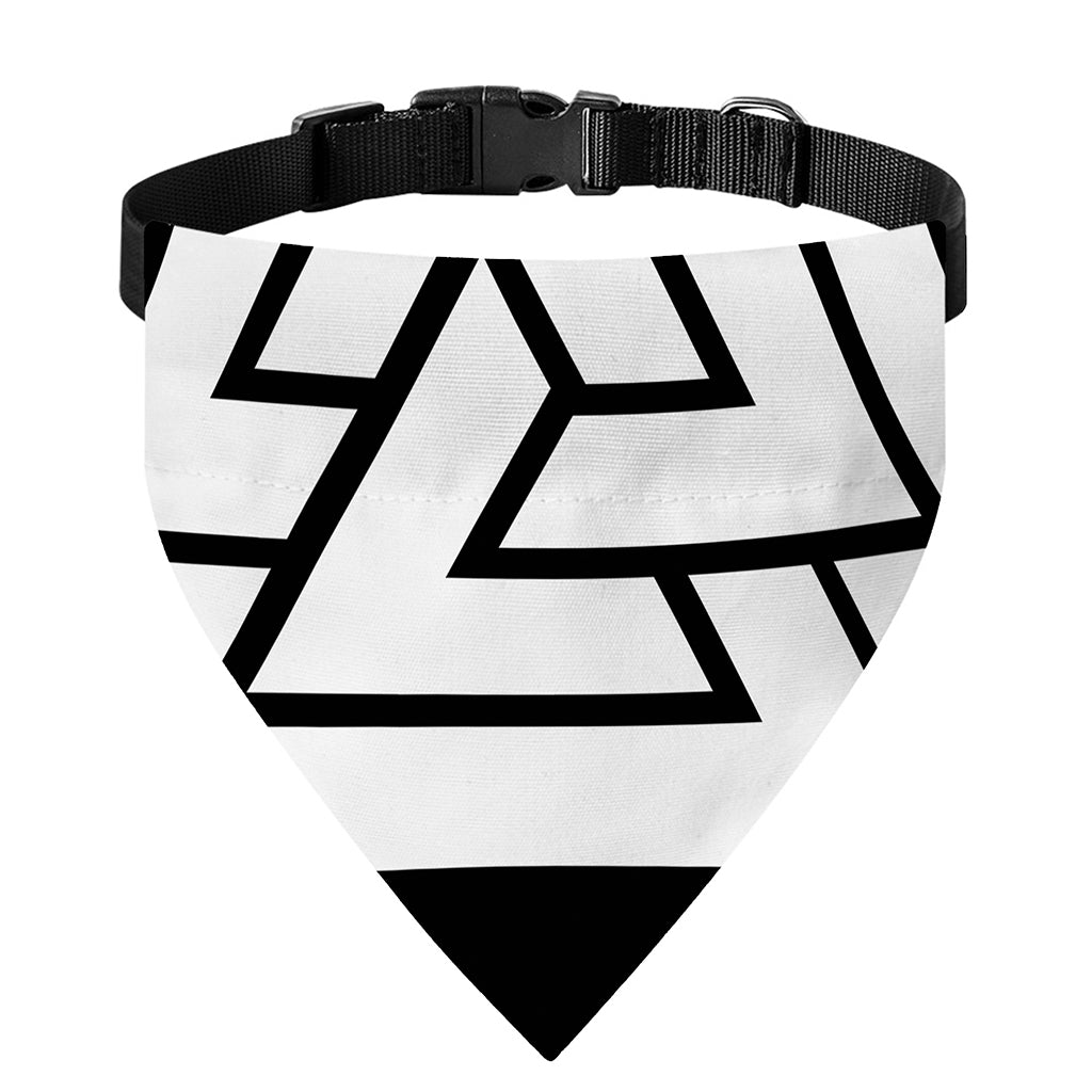 Viking Valknut Symbol Print Over The Collar Dog Bandana