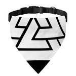 Viking Valknut Symbol Print Over The Collar Dog Bandana