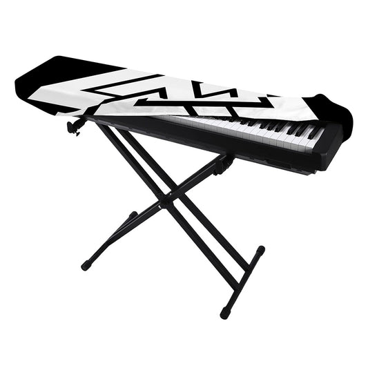 Viking Valknut Symbol Print Piano Keyboard Cover