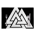 Viking Valknut Symbol Print Placemat