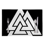 Viking Valknut Symbol Print Placemat