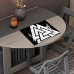 Viking Valknut Symbol Print Placemat
