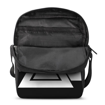 Viking Valknut Symbol Print Rectangular Crossbody Bag