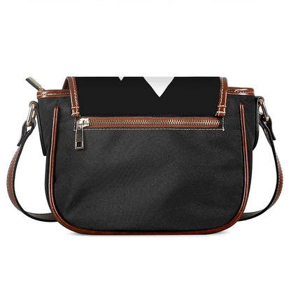 Viking Valknut Symbol Print Saddle Bag