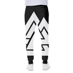 Viking Valknut Symbol Print Scuba Joggers