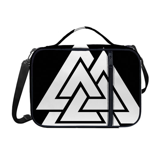 Viking Valknut Symbol Print Shoulder Strap Bible Bag