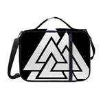 Viking Valknut Symbol Print Shoulder Strap Bible Bag