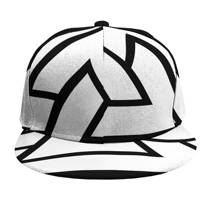 Viking Valknut Symbol Print Snapback Cap