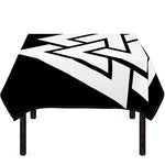 Viking Valknut Symbol Print Tablecloth