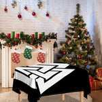 Viking Valknut Symbol Print Tablecloth