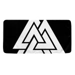 Viking Valknut Symbol Print Towel