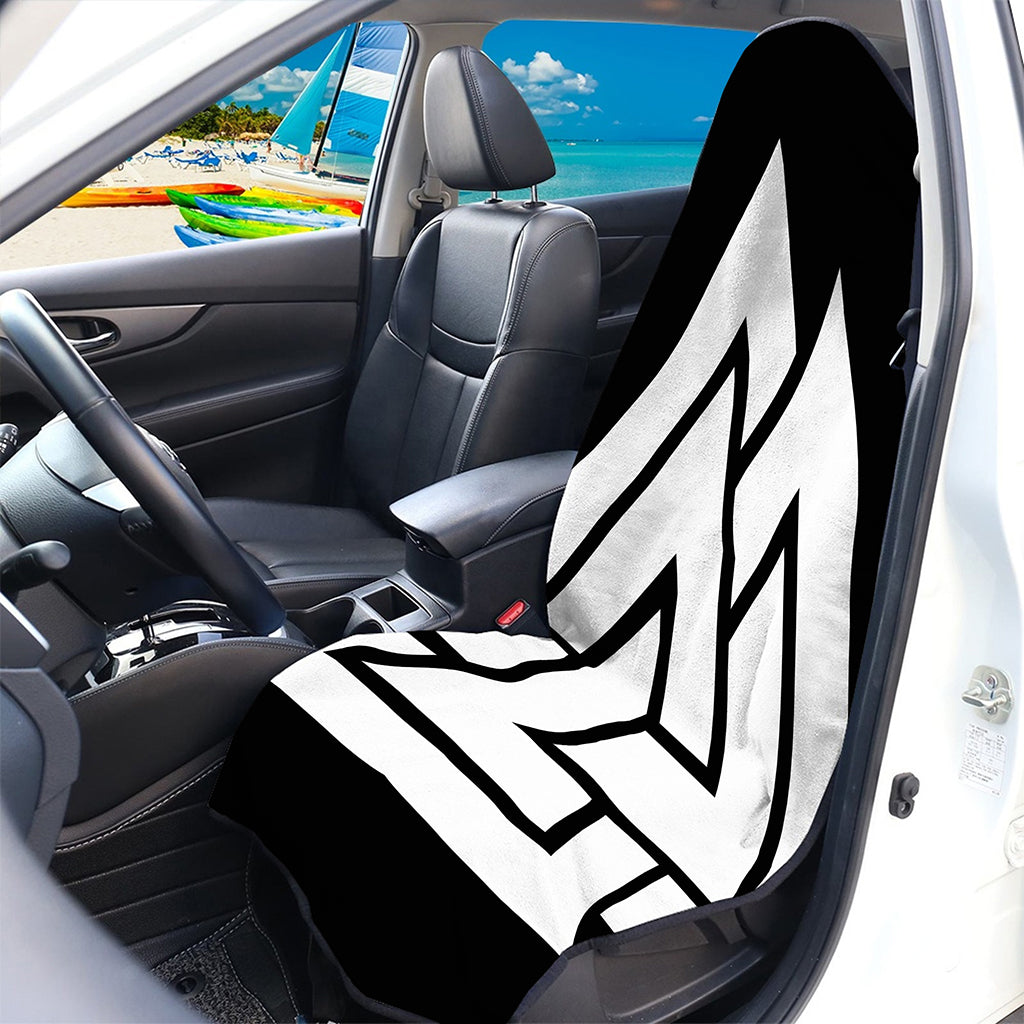 Viking Valknut Symbol Print Waterproof Car Seat Cover
