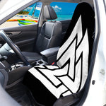 Viking Valknut Symbol Print Waterproof Car Seat Cover