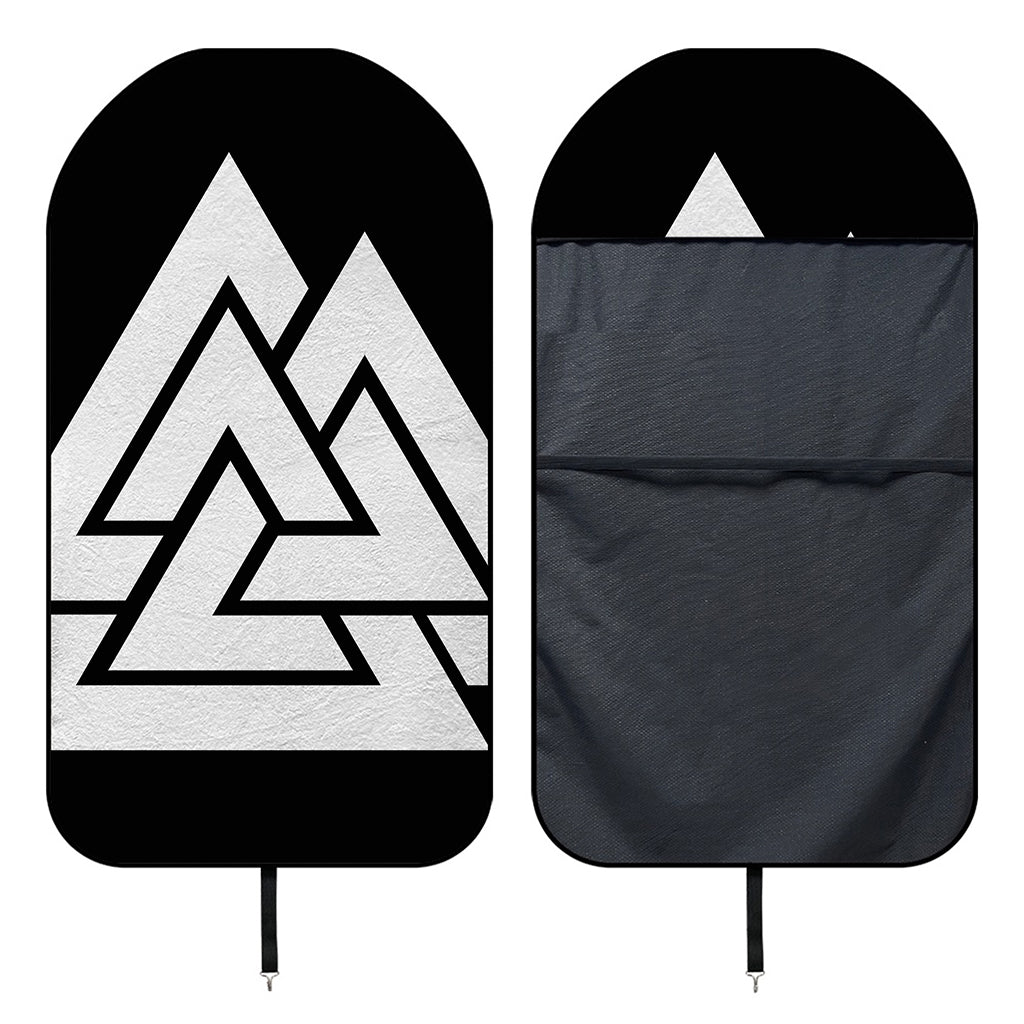 Viking Valknut Symbol Print Waterproof Car Seat Cover