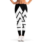 Viking Valknut Symbol Print Women's Leggings