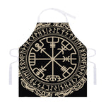 Viking Vegvisir Print Adjustable Apron