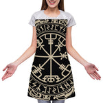 Viking Vegvisir Print Adjustable Apron