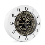 Viking Vegvisir Print Alarm Clock