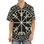 Viking Vegvisir Print Aloha Shirt