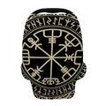 Viking Vegvisir Print Baby Seat Cover